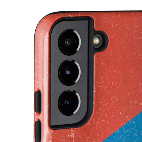 Antigua and Barbuda Flag Distressed Galaxy S22 Plus Pro Case